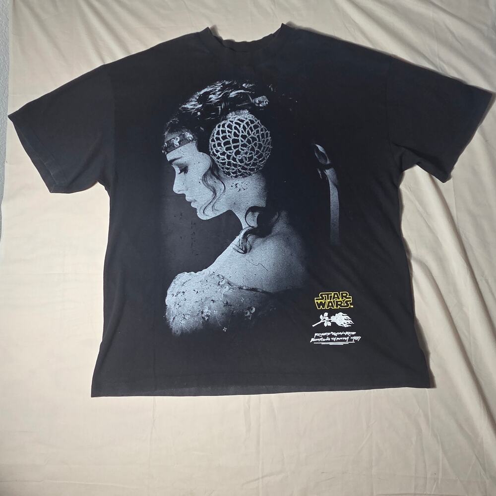Civil Regime Star Wars Padme Chaos Graphic Tee Black XL Oversized Gym Pump Cover